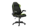 BRW Hacker, Игровое кресло черно-зеленого цвета, зелёный/черный OBR-HACKER-CZARNO_ZIELONY фото thumb №1