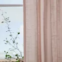 IKEA SILVERLÖNN СИЛВЕРЛЁНН, гардины, 2 шт., розовый, 145x300 см 705.833.96 фото thumb №2