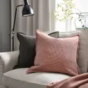 IKEA KLOTSTARR КЛОТСТАРР, чохол на подушку, блідо-рожевий, 50x50 см 105.634.76 фото thumb №6