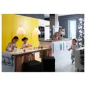 IKEA MELODI МЕЛОДИ, подвесной светильник, белый, 38 см 103.865.39 фото thumb №4