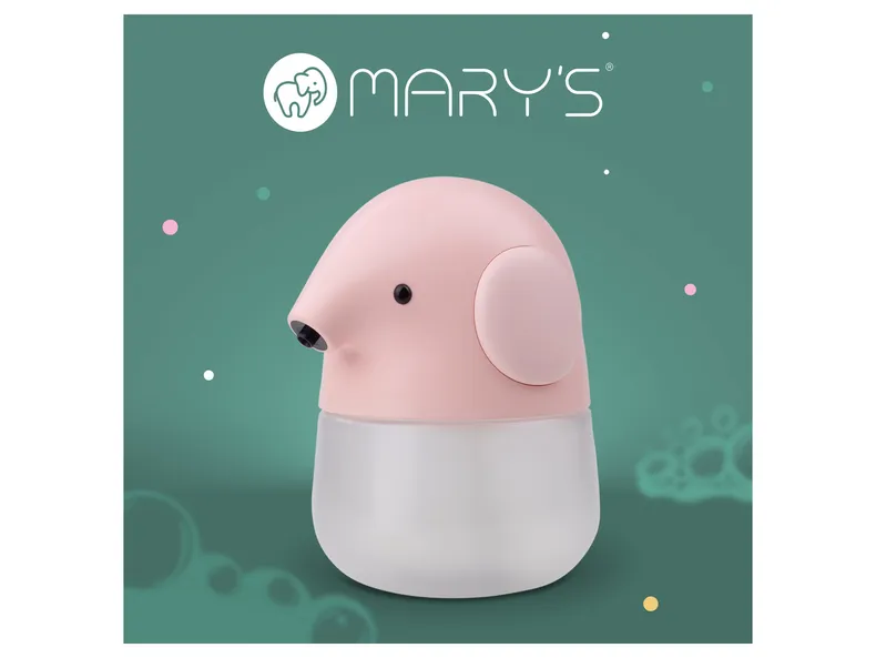 BRW Силиконовый дозатор для мыла Mary's Elephant розовый 096855 фото №6