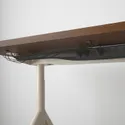 IKEA IDÅSEN ИДОСЕН, письменный стол, коричневый / бежевый, 160x80 см 892.810.30 фото thumb №6