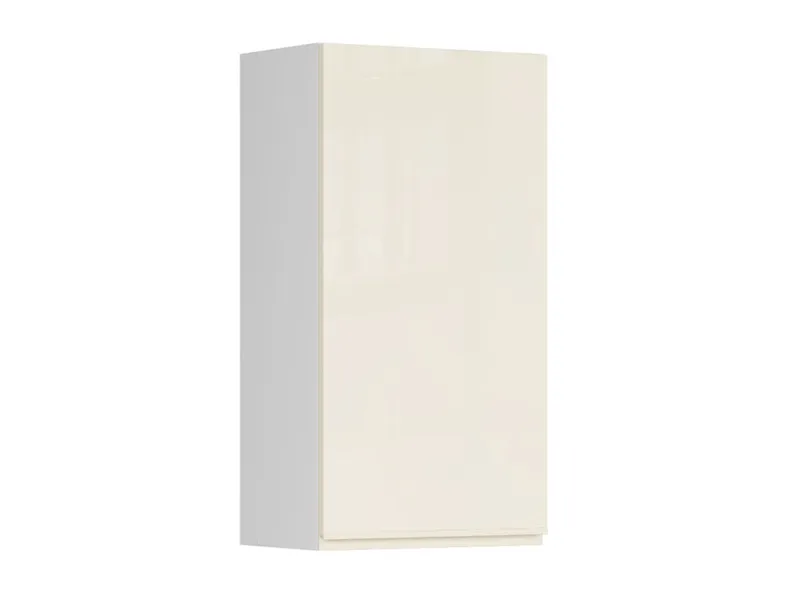 BRW Кухонна шафа для кухні 50 см ліва магнолія глянець, альпійський білий/магнолія глянець FH_G_50/95_L-BAL/XRAL0909005 фото №2