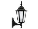 BRW Уличный настенный светильник Liguria алюминиевый черный 093432 фото thumb №1