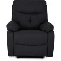 Масажне крісло MEBEL ELITE INTER 2, тканина: чорний фото thumb №3