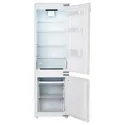 IKEA RISNÄS РІСНЕС, холодильник+морозильна камера, білий/IKEA 500 вбудована, 192/79 l 105.730.60 фото thumb №1