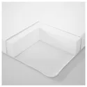 IKEA PELLEPLUTT ПЕЛЛЕПЛУТТ, матрас для детской кроватки, 60x120x6 см 003.364.13 фото thumb №4