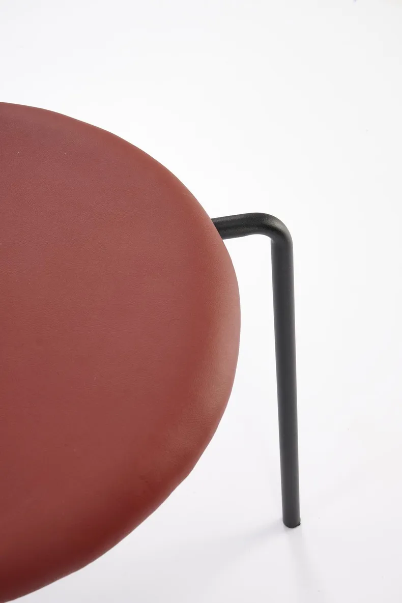 Кухонний стілець HALMAR K524 бордовий фото №14