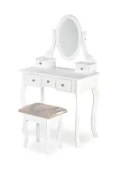 Туалетний столик HALMAR SARA 80x40 см, білий фото thumb №4