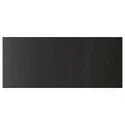 IKEA LAPPVIKEN ЛАППВИКЕН, фронтальная панель ящика, черно-коричневый, 60x26 см 402.916.72 фото thumb №1