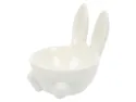 BRW Декоративная тарелка пасхальная BRW Кролик, керамика, белый 092486 фото thumb №2