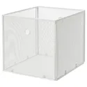 IKEA DRÖNJÖNS ДРЕНЙЕНС, коробка для зберігання, білий, 33x37x33 см 705.155.00 фото thumb №1