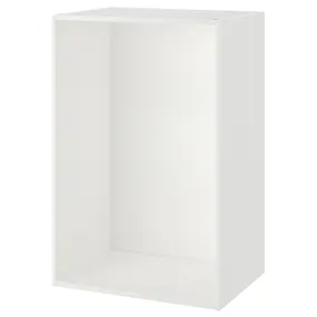 IKEA PLATSA ПЛАТСА, каркас, білий, 80x55x120 см 603.309.55 фото
