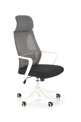 Кресло компьютерное офисное вращающееся HALMAR VALDEZ 2 серый/черный фото