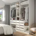 IKEA PAX ПАКС, гардероб, комбинация, белый, 250x58x236 см 394.781.85 фото thumb №2