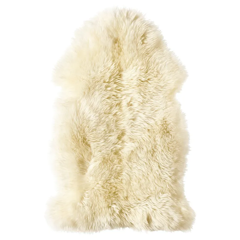 IKEA ULLERSLEV УЛЛЕРСЛЕВ, шкура овеча, кремово-білий, 85 см 305.010.53 фото №1