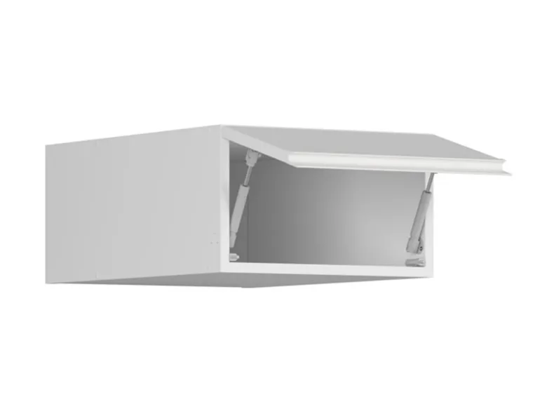 BRW Верхний кухонный шкаф Sole 40 см откидывающийся белый глянец, альпийский белый/глянцевый белый FH_NO_40/23_O-BAL/BIP фото №3