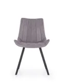 Кухонний стілець HALMAR K279 сірий/чорний фото thumb №5