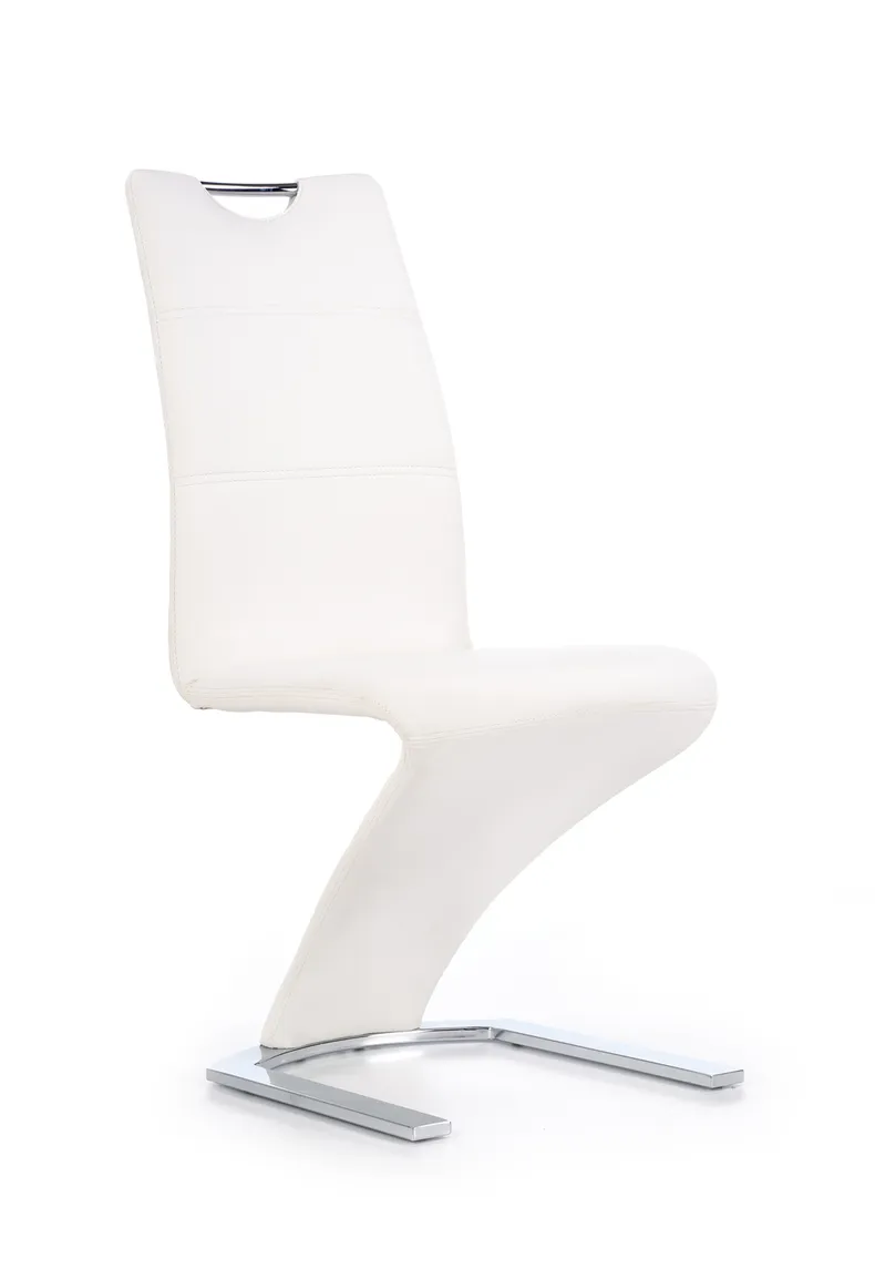 Кухонний стілець HALMAR K291 білий фото №4