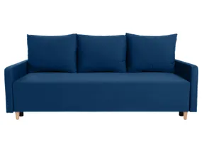 BRW Трехместный раскладной диван Sigma с велюровым коробом темно-синий, Манила 26 Военно-морской флот SO3-SIGMA-LX_3DL-G2_B852C0 фото