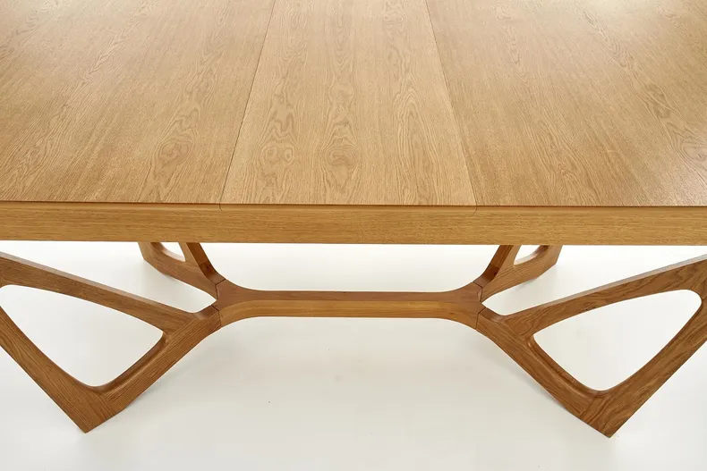 Кухонний стіл розкладний HALMAR WENANTY 160-240x100 см, дуб медовий фото №11