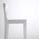 IKEA INGOLF ІНГОЛЬФ, барний стілець зі спинкою, білий, 63 см 101.226.47 фото thumb №4