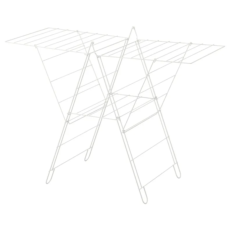 IKEA FROST ФРОСТ, сушарка для білизни, приміщен/вулиц, білий 402.448.31 фото №1