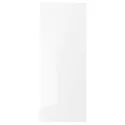 IKEA RINGHULT РІНГХУЛЬТ, дверцята, глянцевий білий, 40x100 см 802.050.93 фото thumb №1