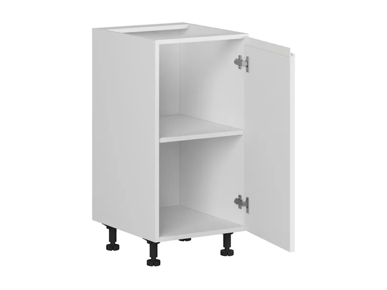 BRW Правосторонний кухонный шкаф Sole 40 см белый глянец, альпийский белый/глянцевый белый FH_D_40/82_P-BAL/BIP фото №3