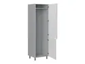 BRW Вбудовувана кухонна шафа для холодильника Top Line 60 см, правий глянцевий сірий, гренола сірий / глянцевий сірий TV_DL_60/207_P/P-SZG/SP фото thumb №3