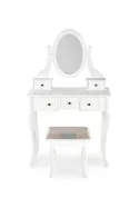 Туалетний столик HALMAR SARA 80x40 см, білий фото thumb №10