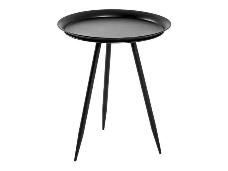 BRW Itea 2 металлический кофейный столик черный 2-CZARNY-20511 фото №1