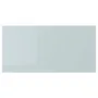 IKEA KALLARP КАЛЛАРП, фронтальна панель шухляди, глянцевий світло-сіро-блакитний, 80x40 см 205.201.65 фото
