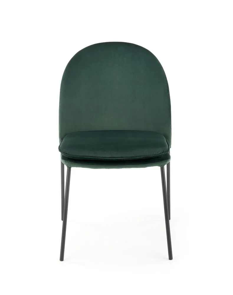 Кухонний стілець HALMAR K443 темно-зелений фото №5