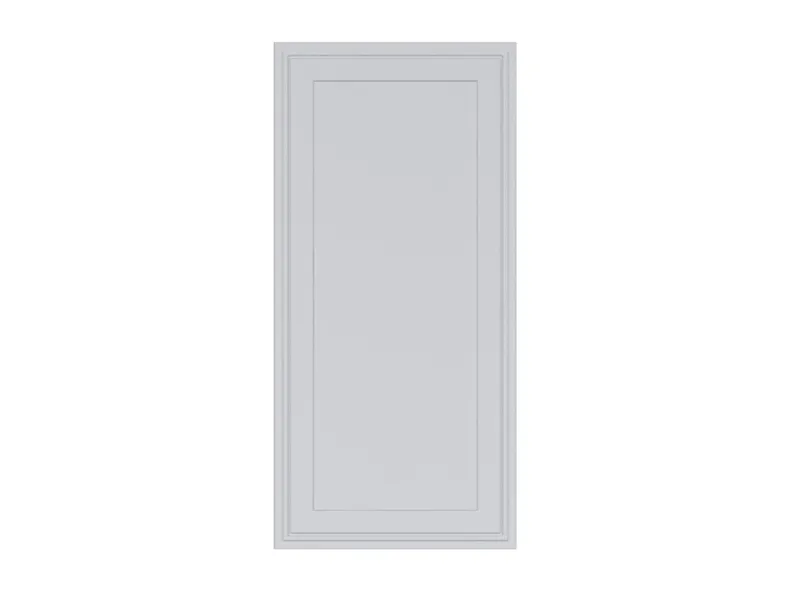 BRW Верхня кухонна шафа Verdi 45 см ліва світло-сіра матова, гренола сірий/світло-сірий матовий FL_G_45/95_L-SZG/JSZM фото №1