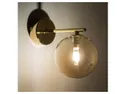 BRW Настенный светильник Estera из металлического стекла золотого цвета 087749 фото thumb №6