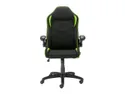 BRW Hacker, Игровое кресло черно-зеленого цвета, зелёный/черный OBR-HACKER-CZARNO_ZIELONY фото thumb №2