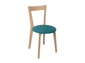 BRW М'яке крісло Ikka з оксамитовою оббивкою бірюзового кольору, Modone 9704 Бірюза / Дуб Сонома TXK_IKKA-TX069-1-MODONE_9704_TURKIS фото
