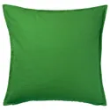 IKEA GURLI ГУРЛІ, чохол на подушку, яскраво-зелений, 50x50 см 605.541.20 фото thumb №1
