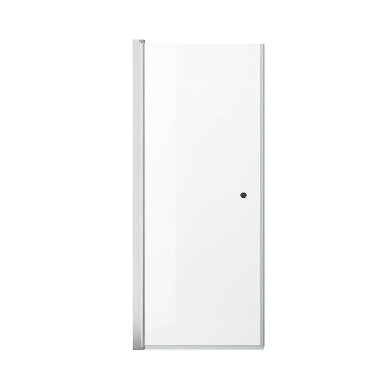 IKEA OPPEJEN ОППЕЙЕН, двері для душу, скло, 84x202 см 304.313.62 фото №1