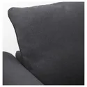 IKEA GRÖNLID ГРЁНЛИД, 4-местный диван с козеткой, Sporda темно-серый 794.085.67 фото thumb №6
