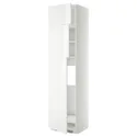 IKEA METOD МЕТОД, высокий шкаф д / холодильника / 3дверцы, белый / Рингхульт белый, 60x60x240 см 994.661.94 фото thumb №1