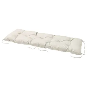 IKEA KUDDARNA, подушка для лавки, вулична, Світло-сірий бежевий, 120x40 см 705.841.74 фото