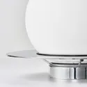 IKEA SIMRISHAMN СИМРИСХАМН, настольная лампа / бра, хром / опаловое белое стекло, 16 см 504.377.92 фото thumb №2