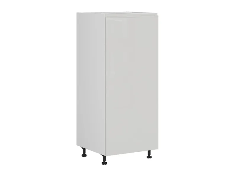 BRW Кухонный шкаф для встроенного холодильника Sole 60 см правый светло-серый глянец, альпийский белый/светло-серый глянец FH_DL_60/143_P-BAL/XRAL7047 фото №2