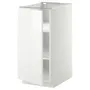 IKEA METOD МЕТОД, напольный шкаф с полками, белый / Рингхульт белый, 40x60 см 694.678.21 фото