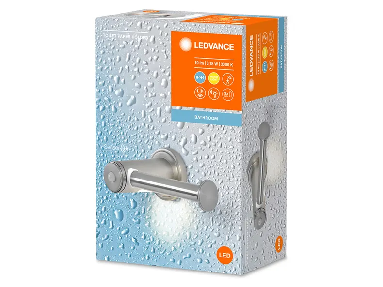 BRW Bathroom LED, тримач для туалетного паперу 086045 фото №2