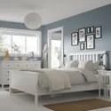 IKEA HEMNES ХЕМНЕС, меблі д / спальні, компл із 4 предм, біла морилка, 140x200 см 294.879.82 фото thumb №2