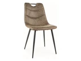 Обеденный стул SIGNAL ALOE TAP оливковый фото