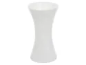BRW ваза з пісочним годинником керамічна біла 091708 фото thumb №1